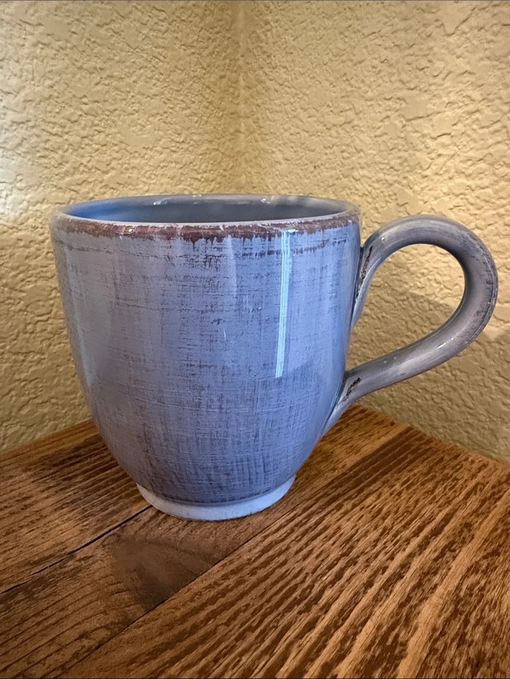 Retired Pier 1 Toscana Blue Italian Earthenware 20-oz Mug
